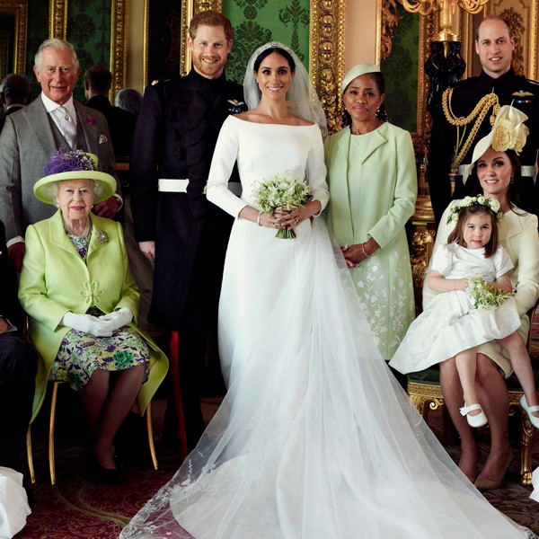 Meghan Markle pone fin a la polémica que generó su vestido de novia E Meghan Markle pone fin a la polémica que generó su vestido de novia E